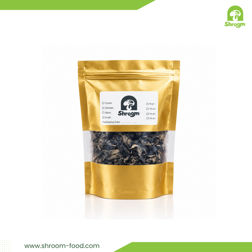 Shroom Signature Duo (2) Dried Black Fungus Mushroom (250 gm) - Image 1