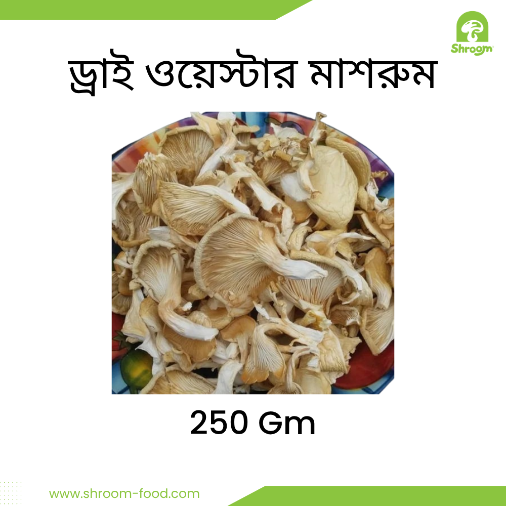 Dried Oyster mushroom Dried Oyster Mushroom (250 Gram) - Image 1
